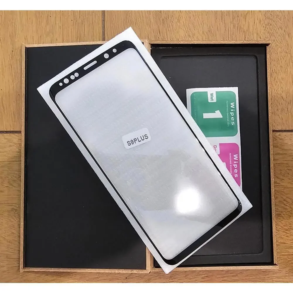 Premium Curved 9H Hardness Bubble-Free Tempered Glass Screen Protector Galaxy S9